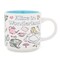 Disney Alice In Wonderland Icons Single Stackable Ceramic Mug | Holds 13 Ounces